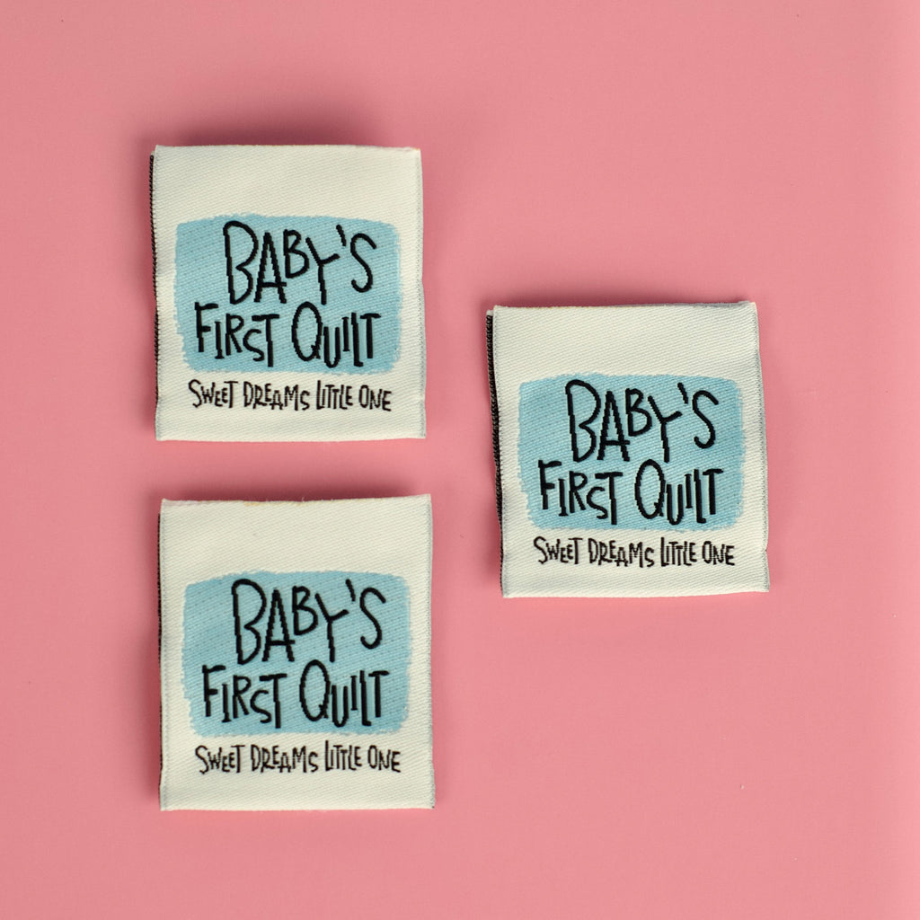 Baby’s First Quilt -Blue