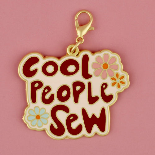 Cool People Sew - Enamel Charm