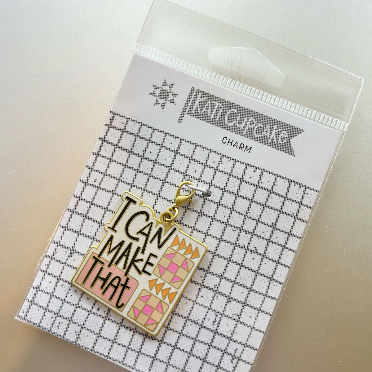 I can Make That - Enamel Charm