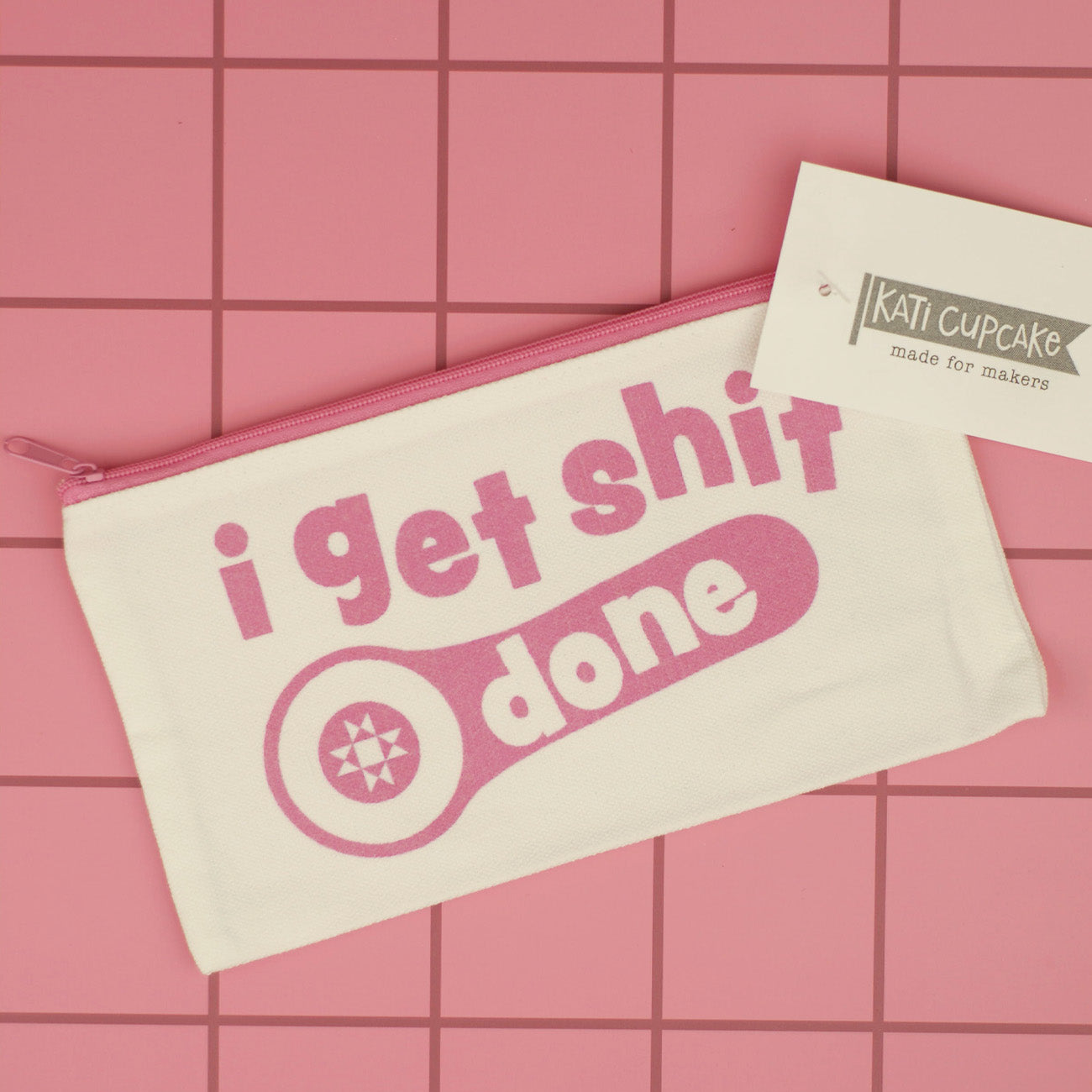 I Get Shit Done - Zipper Pouch