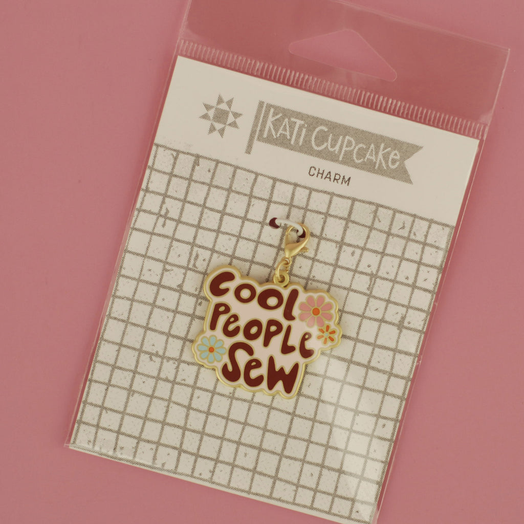 Cool People Sew - Enamel Charm