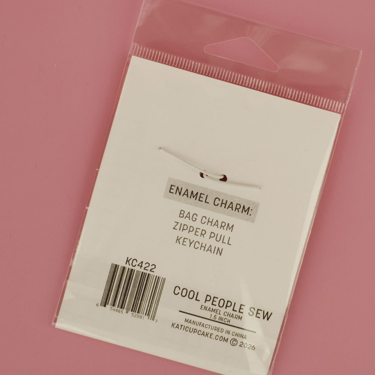 Cool People Sew - Enamel Charm