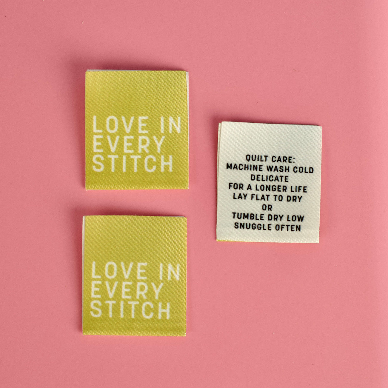 Love In Every Stitch - Labels
