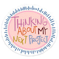 Next Project Sticker
