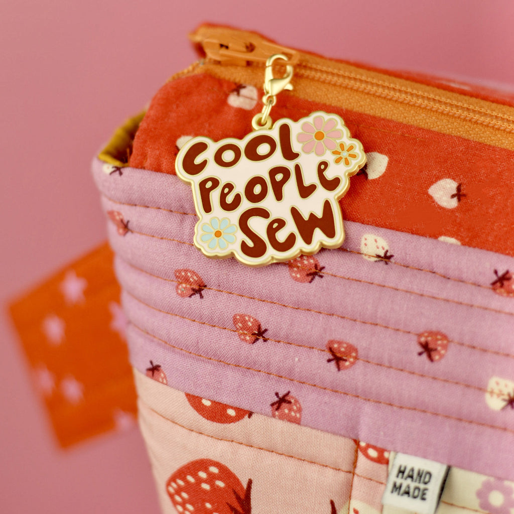 Cool People Sew - Enamel Charm