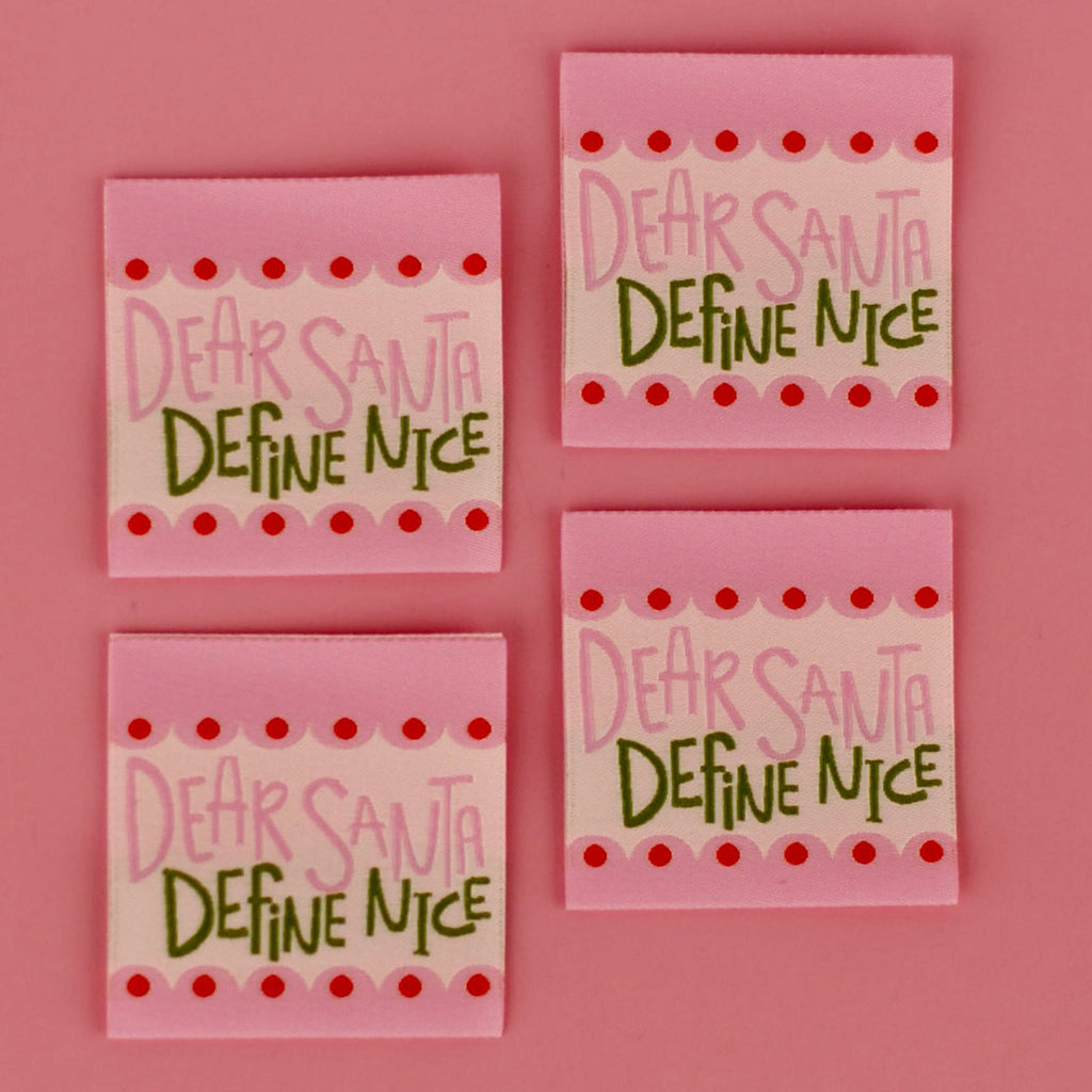 Define Nice - Sew in Labels