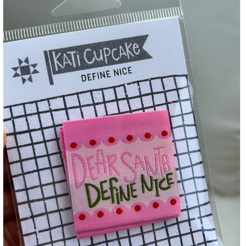 Define Nice - Sew in Labels