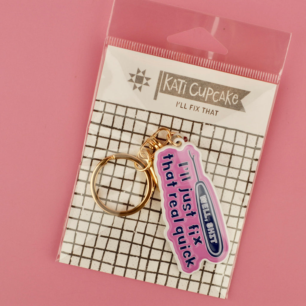 I'll Fix That! - Enamel Keychain