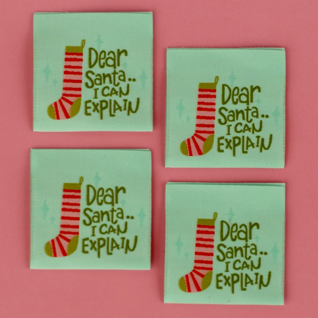 I Can Explain - Sew in Labels